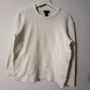 H&M Cream Crew Neck Sweater Men in Small Size - Like New
